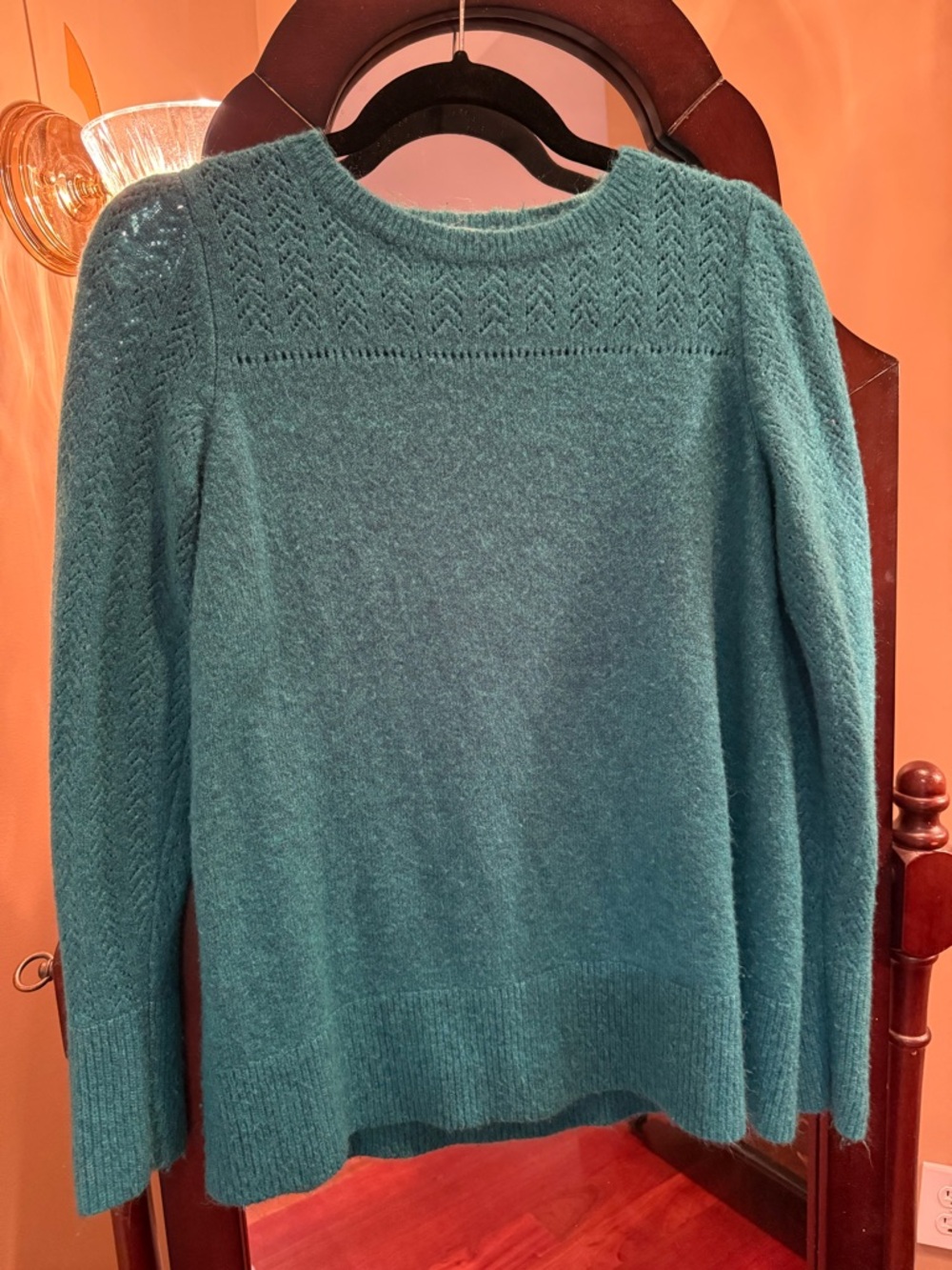 LOFT Teal Knit Sweater